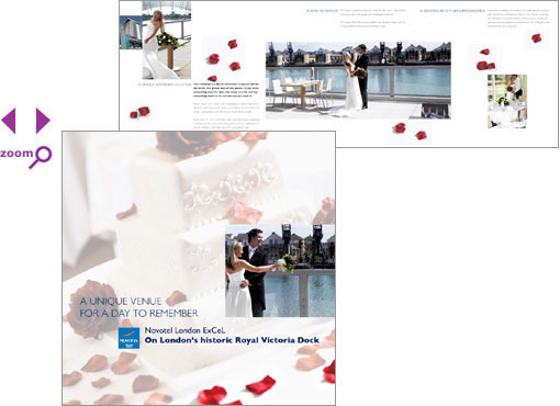 hotel wedding brochure